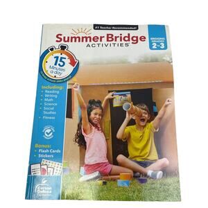 New Carson Dellosa Summer Bridge Activities Grades 2 to 3 Activity Book